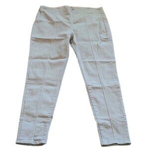 LAUREN Ralph Lauren Size 14 Pull On Tan Denim Jeans